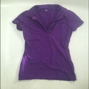 Purple gap polo